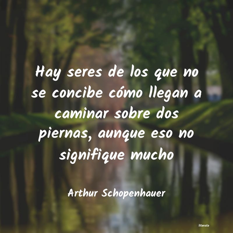 Frases de Arthur Schopenhauer