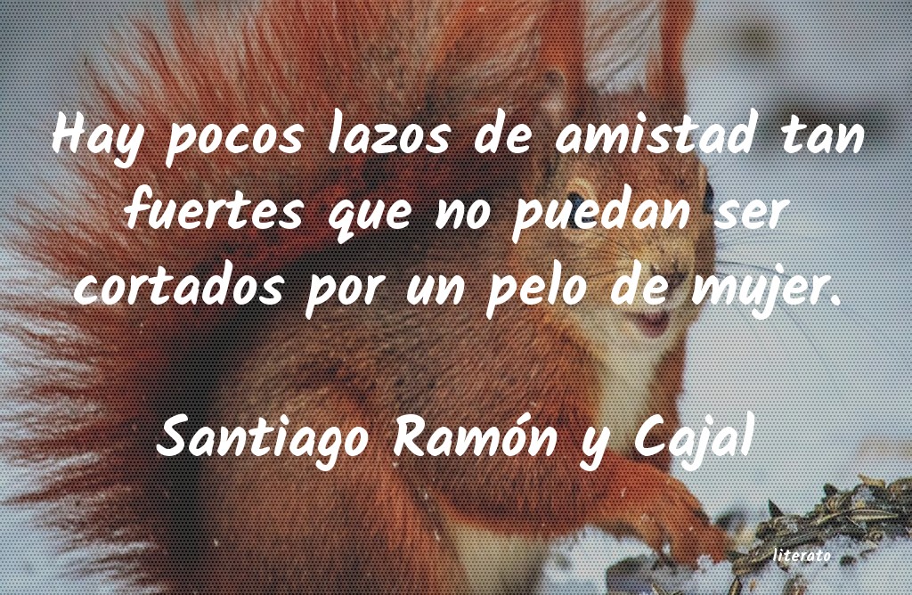 Frases de Santiago Ramón y Cajal