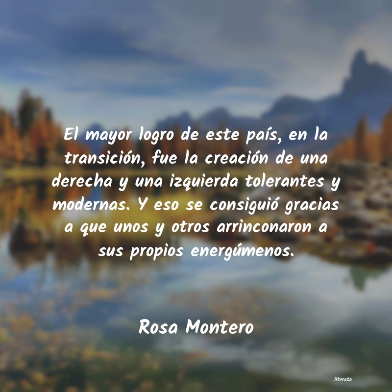 frases de Rosa Montero