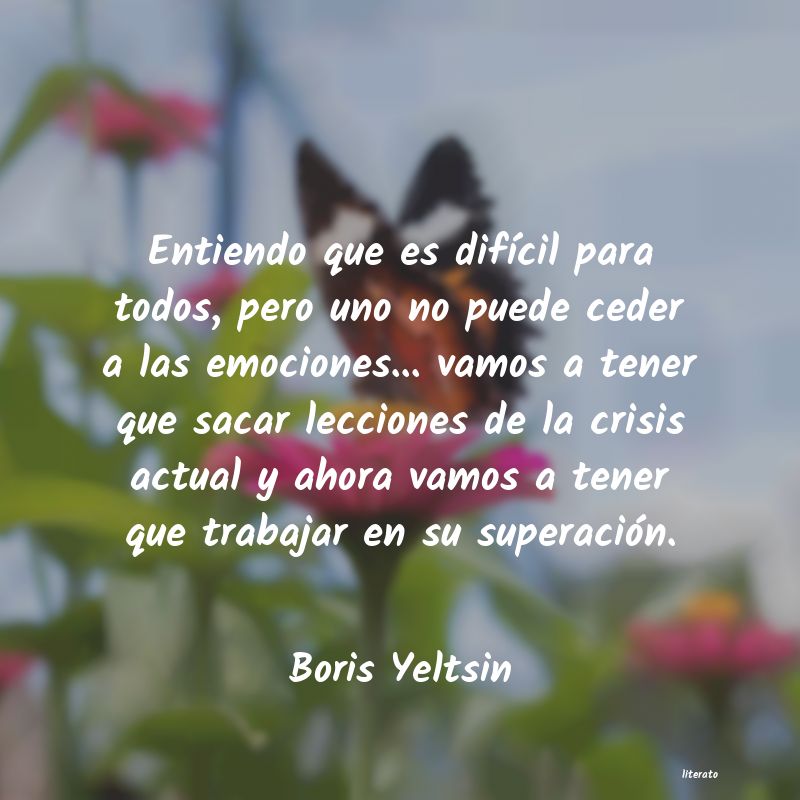 frases de Boris Yeltsin