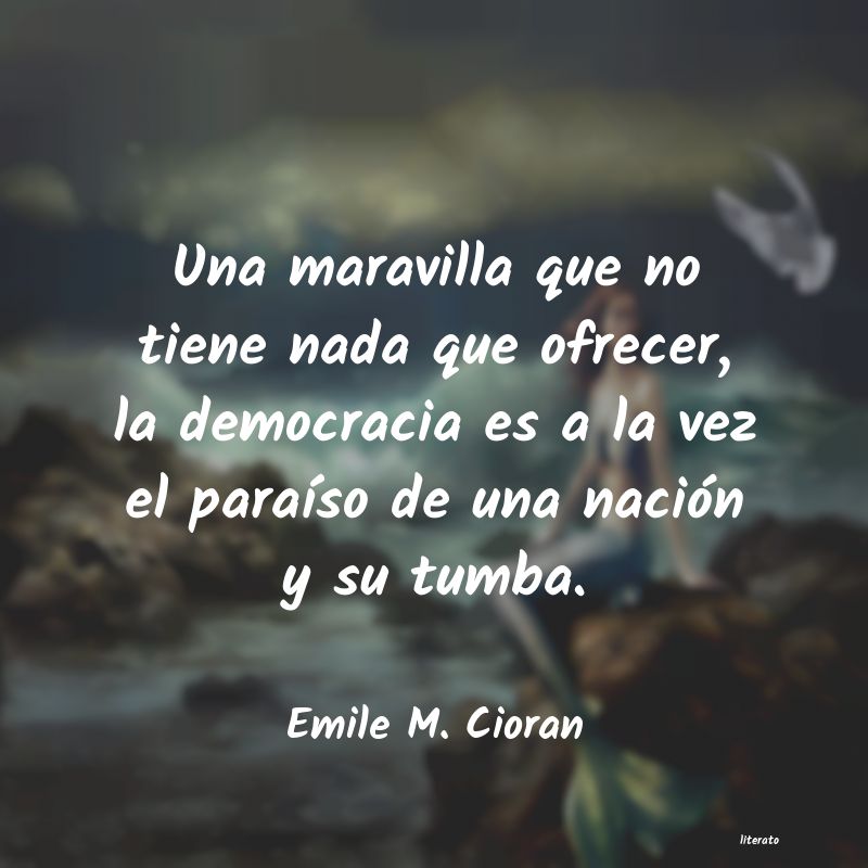 frases de Emile M. Cioran