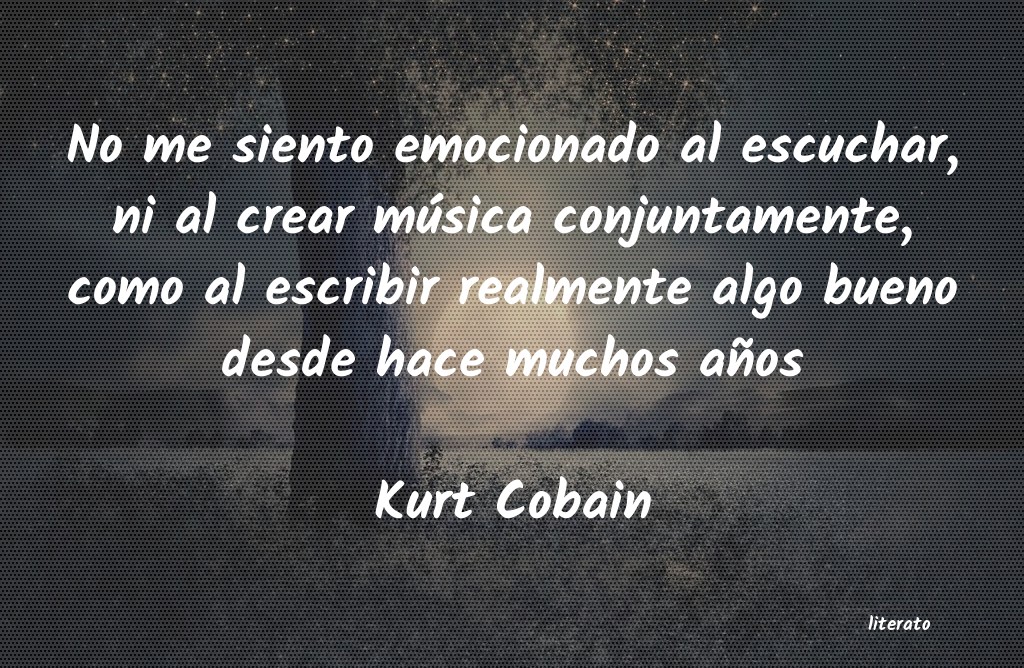 frases de Kurt Cobain
