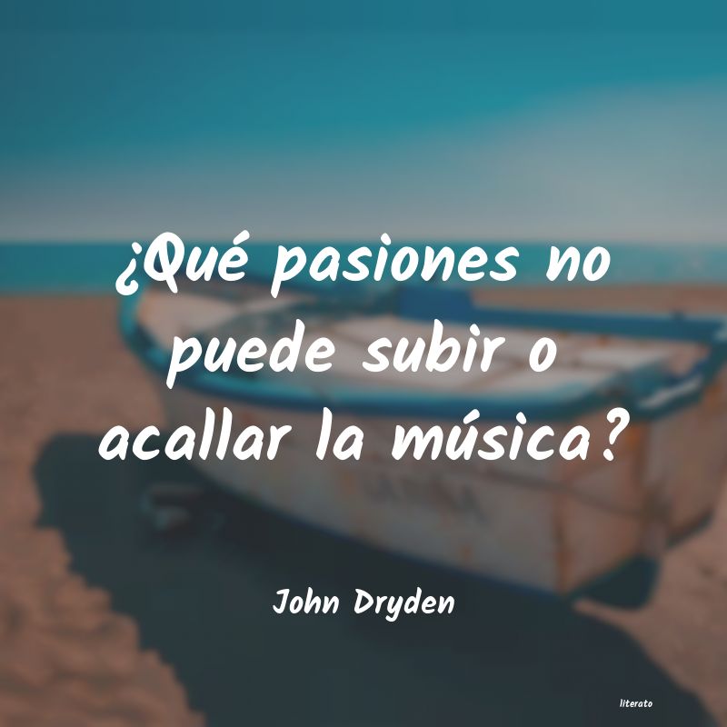 frases de John Dryden