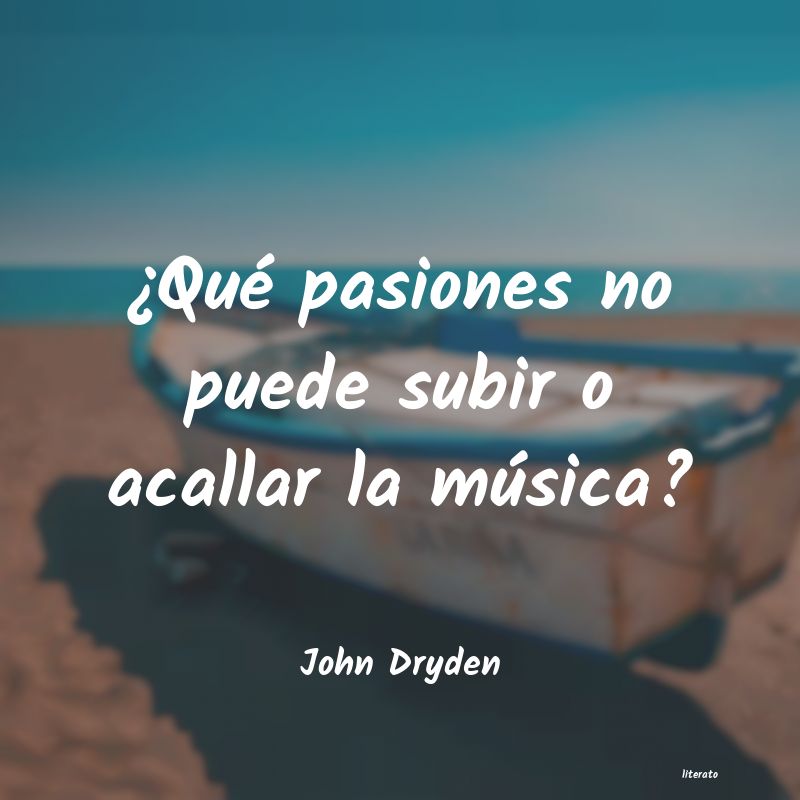 Frases de John Dryden