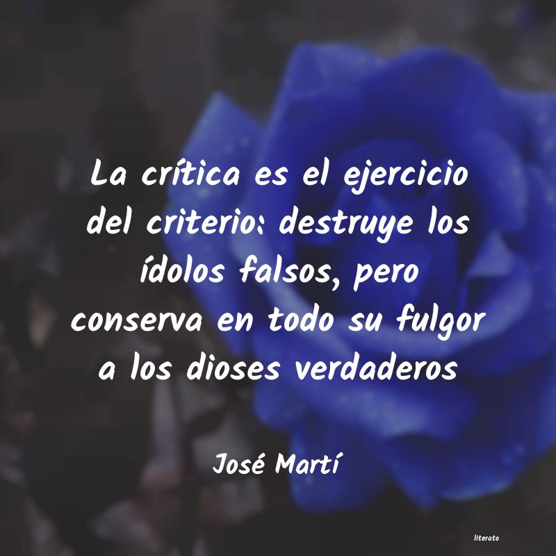 Frases de José Martí