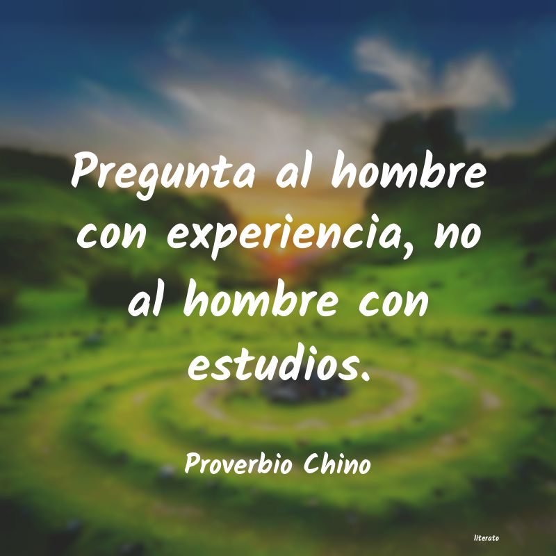 proverbios chinos
