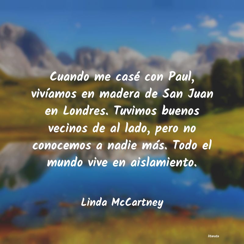frases de Linda McCartney