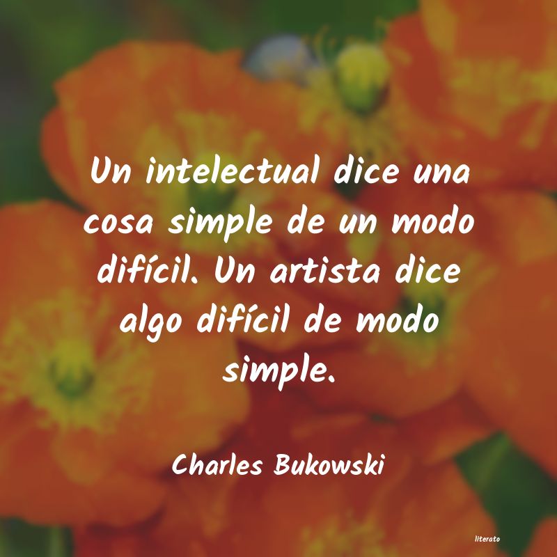 Frases de Charles Bukowski