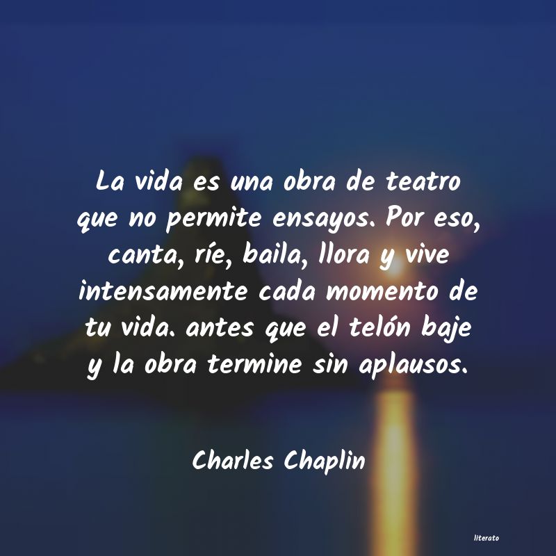 charles chaplin frases de un genio