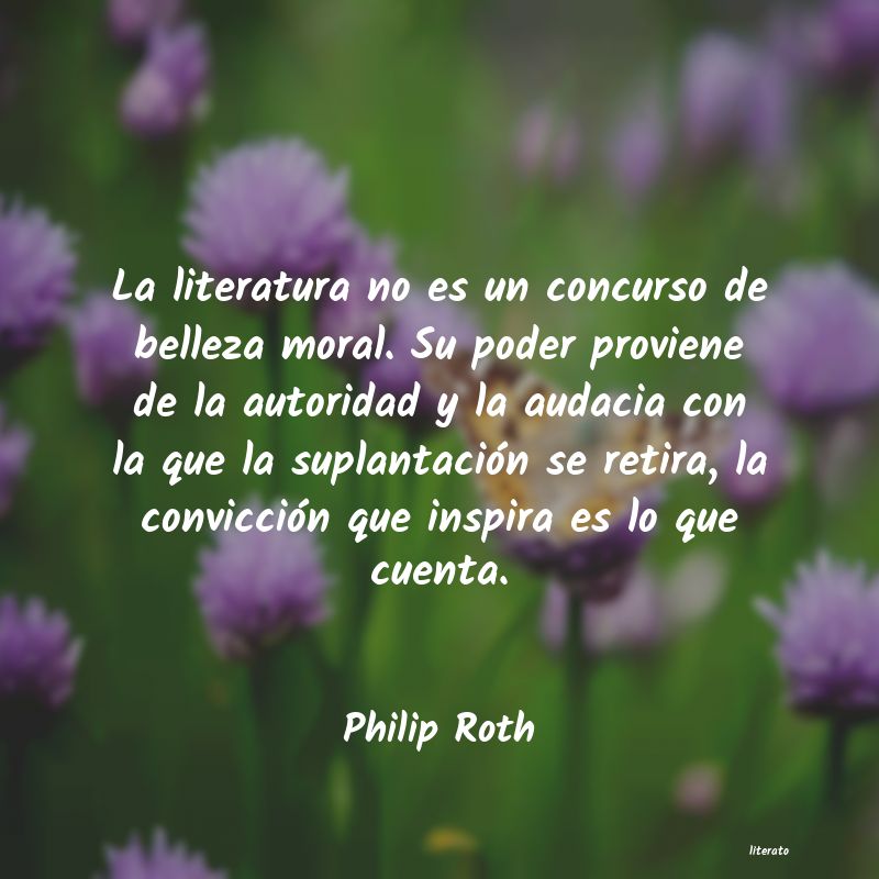 frases de Philip Roth