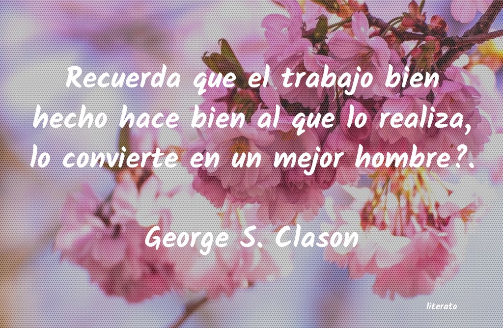 Frases de George S. Clason