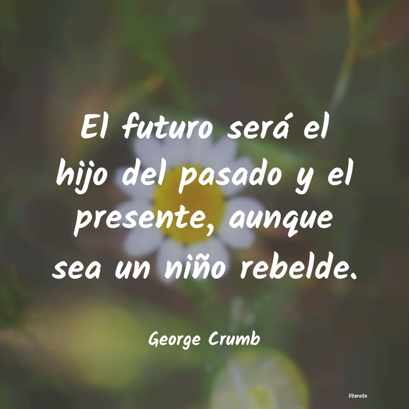 Frases de George Crumb
