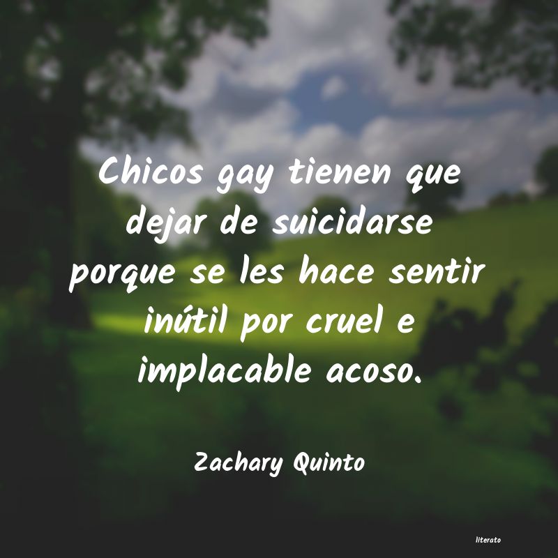 Frases de Zachary Quinto