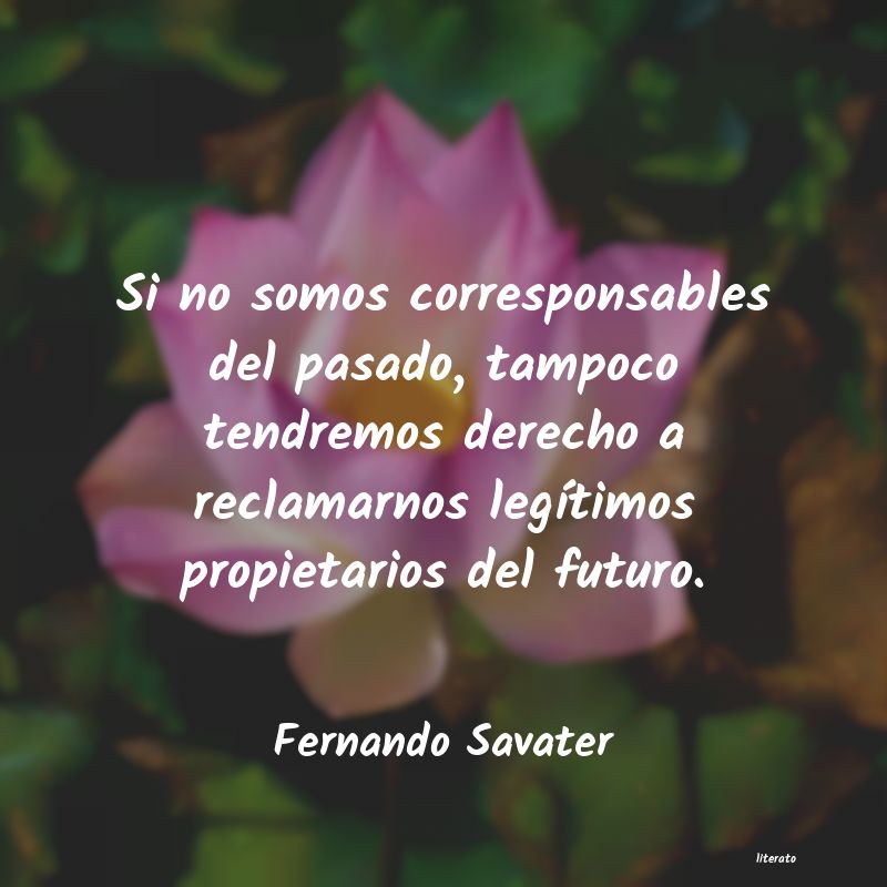 Frases de Fernando Savater