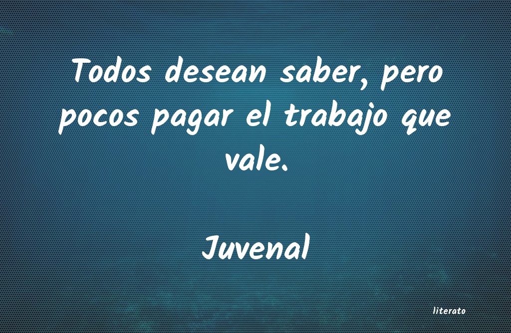 Frases de Juvenal