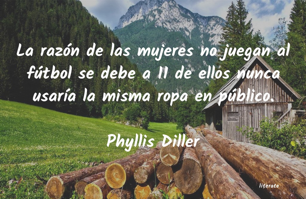 frases de Phyllis Diller
