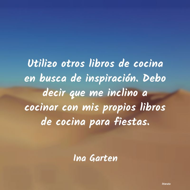 Frases de Ina Garten