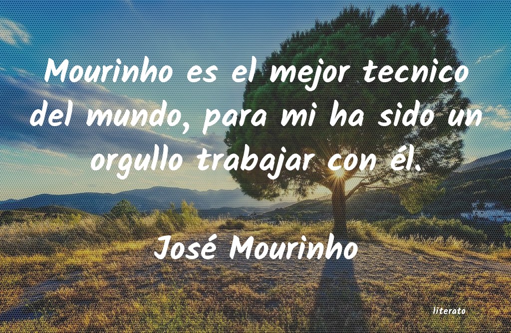 frases de José Mourinho