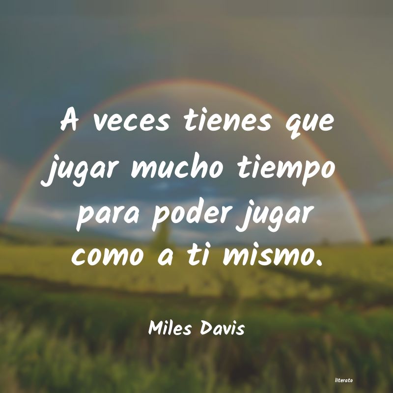 frases de Miles Davis