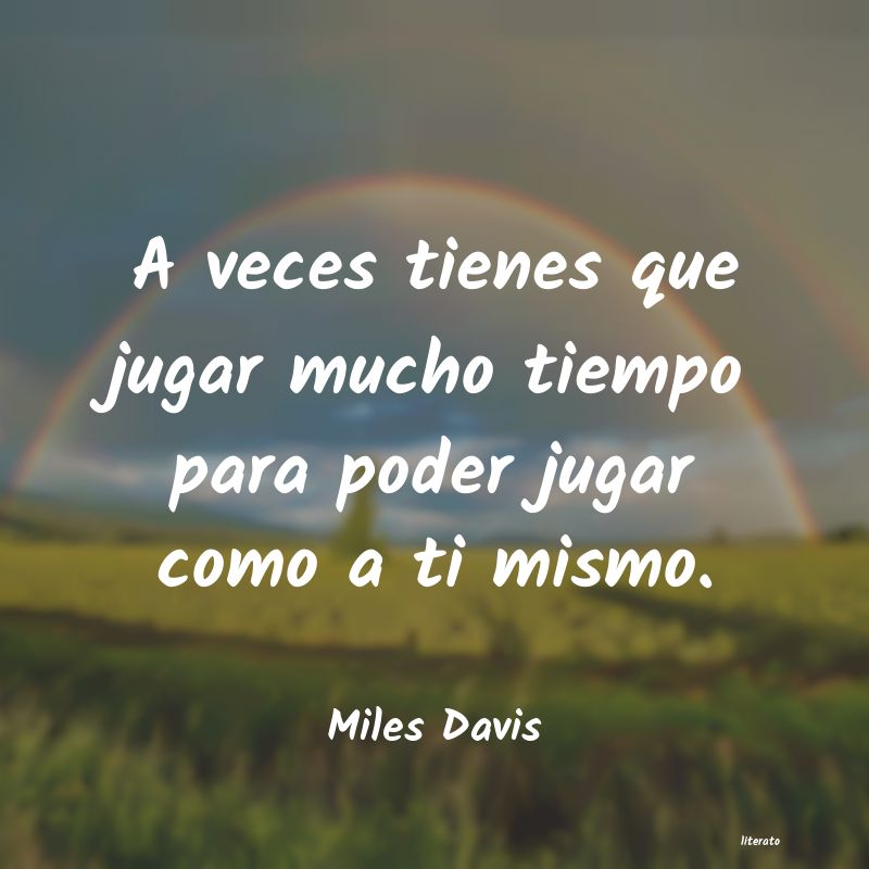 Frases de Miles Davis