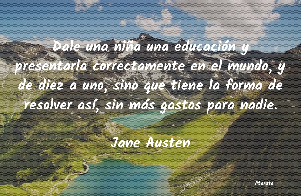 Frases de Jane Austen