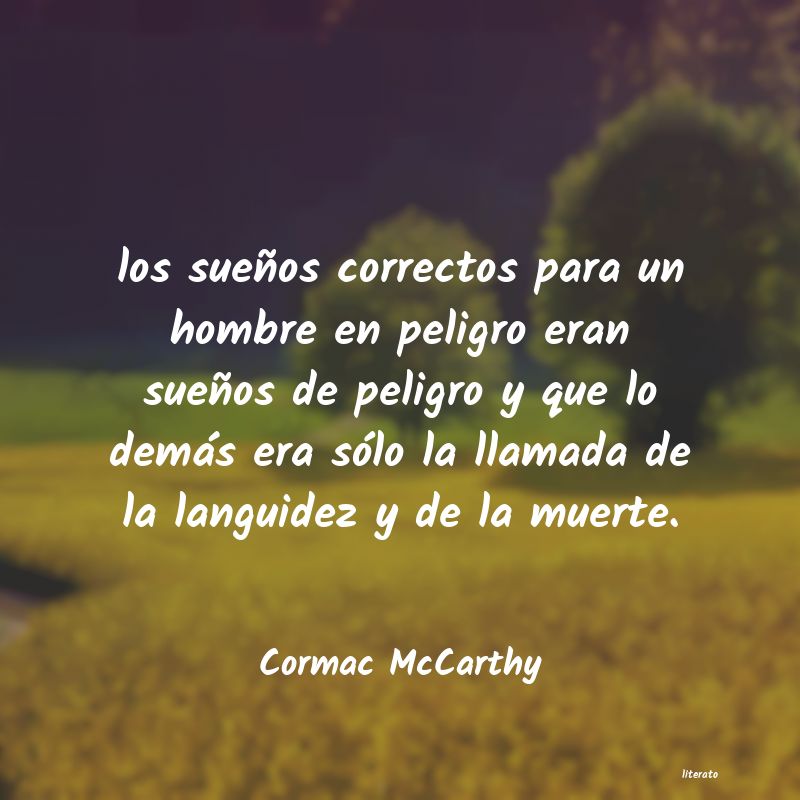 Frases de Cormac McCarthy