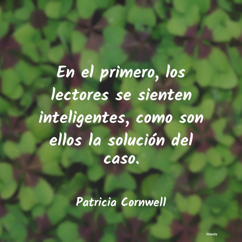 frases de Patricia Cornwell