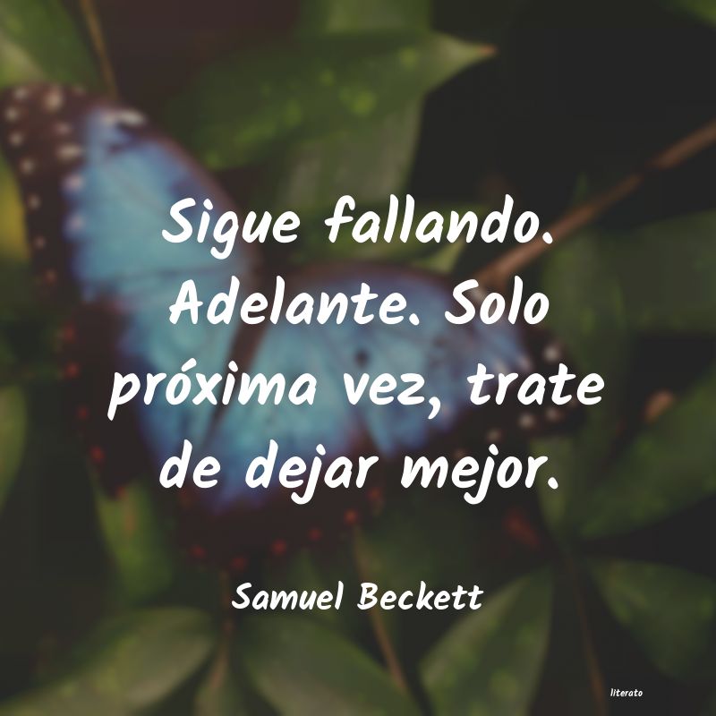 frases de Samuel Beckett