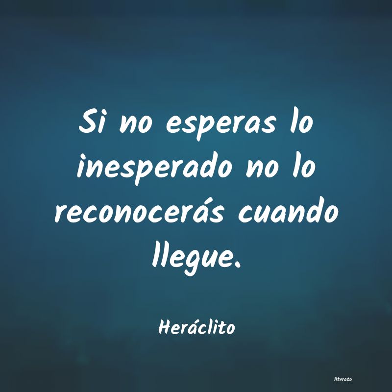 Frases de Heráclito