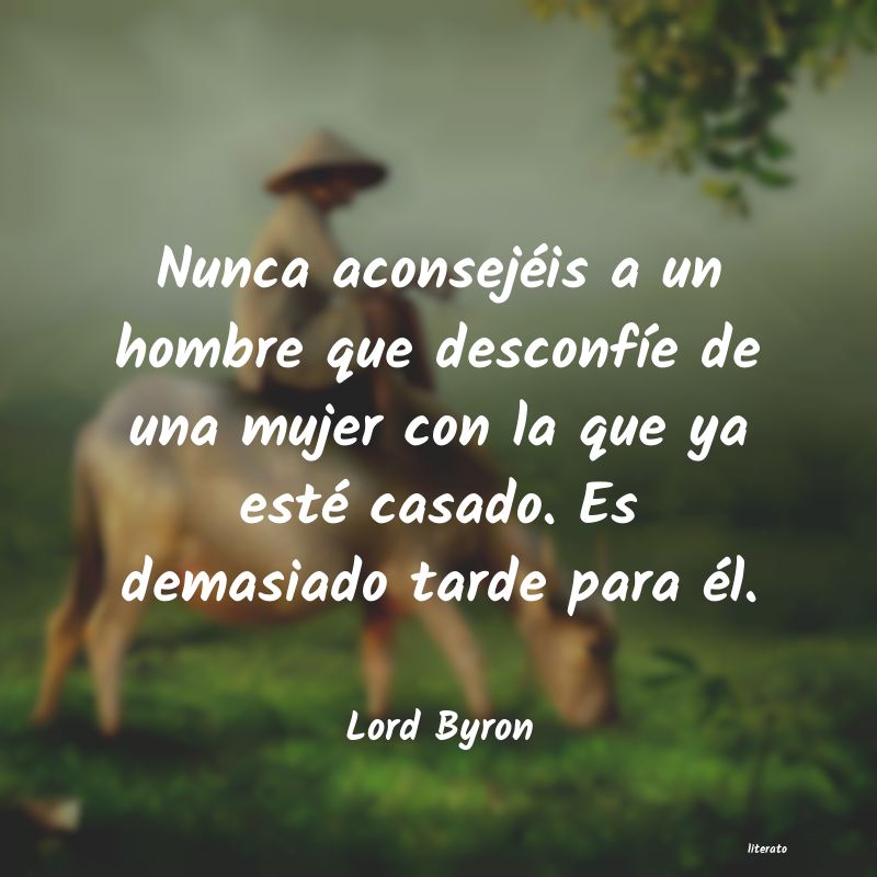 Frases de Lord Byron