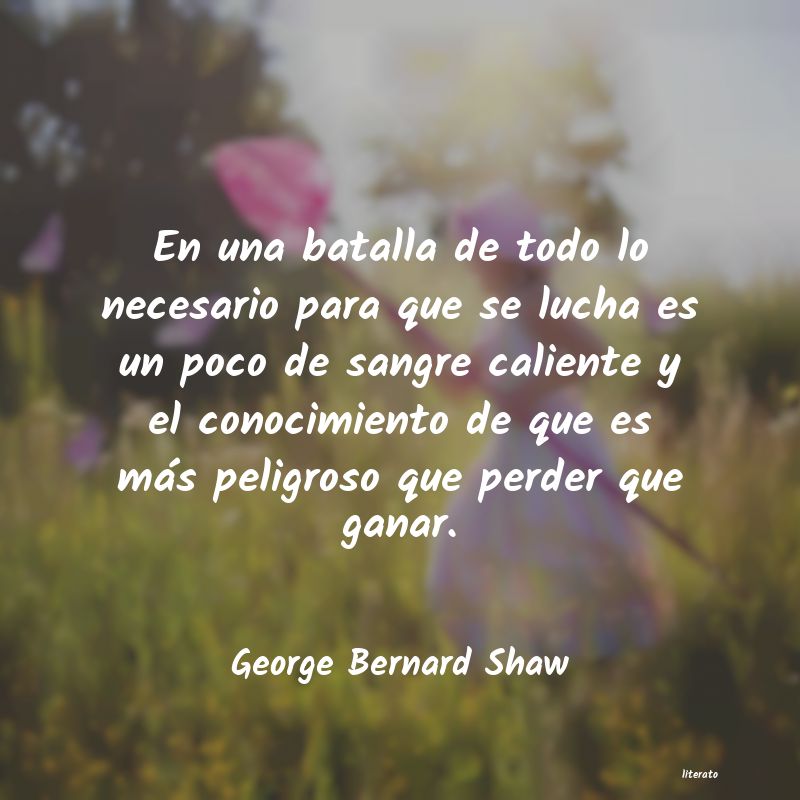 frases de George Bernard Shaw