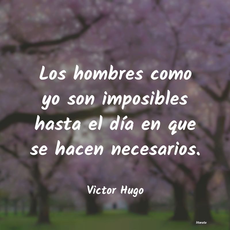 lagrimas con victor hugo