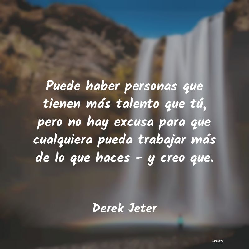 Frases de Derek Jeter