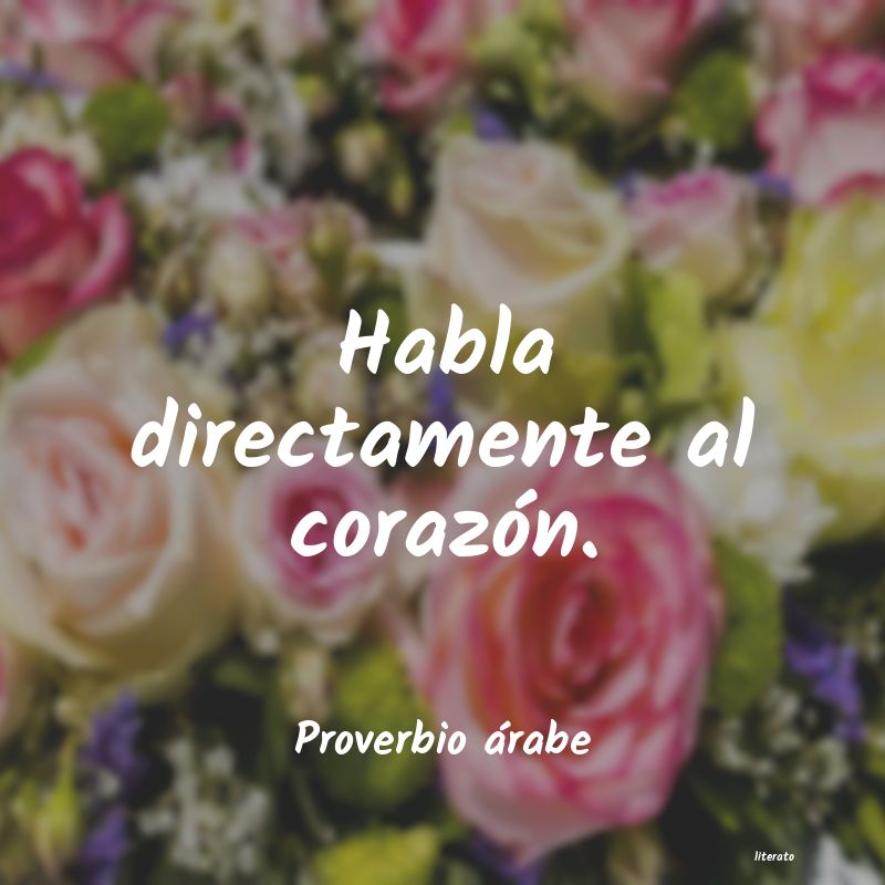 Frases de Proverbio árabe