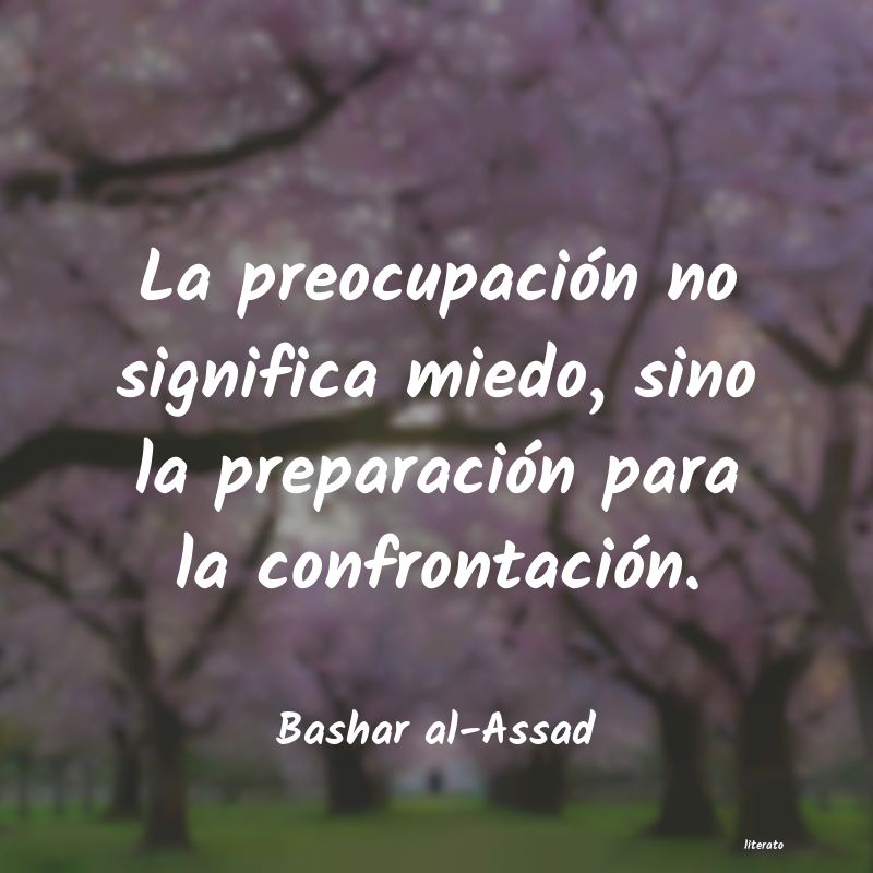 Frases de Bashar al-Assad