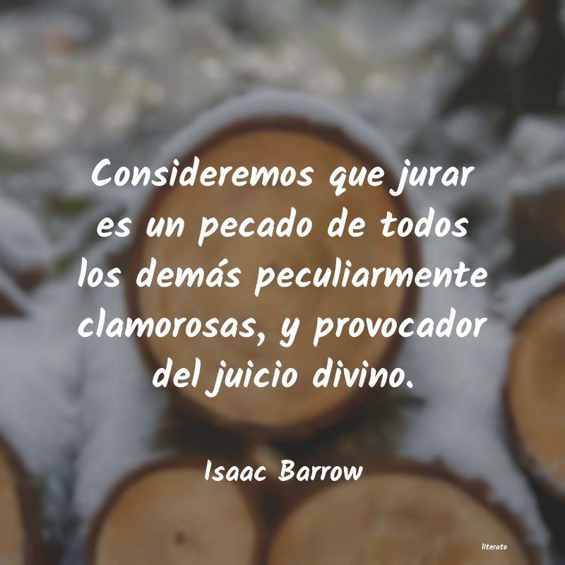frases de Isaac Barrow