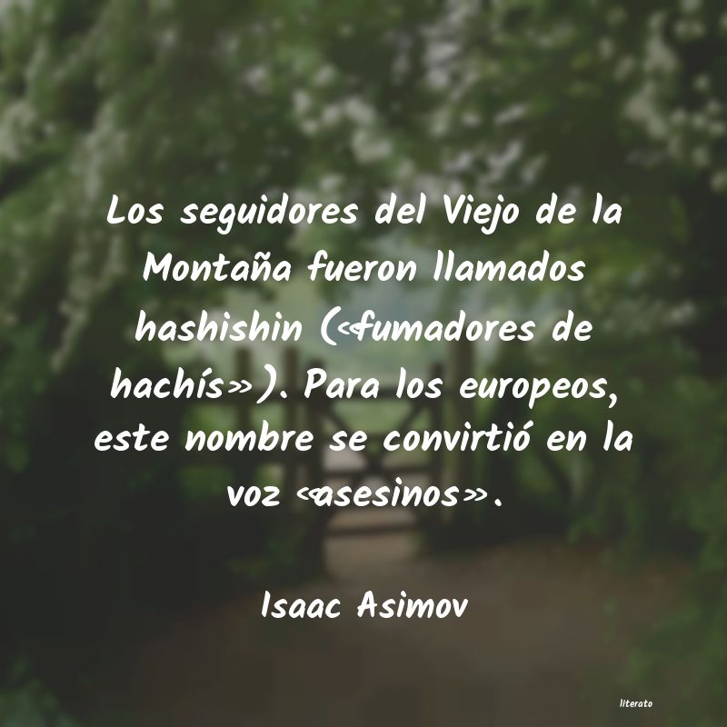 Frases de Isaac Asimov