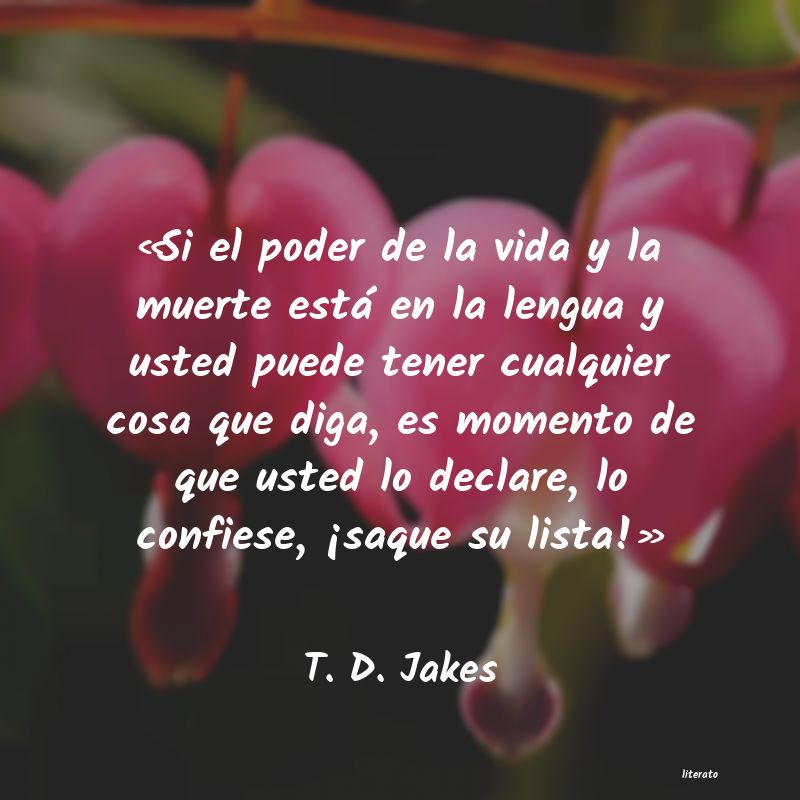 frases de T. D. Jakes