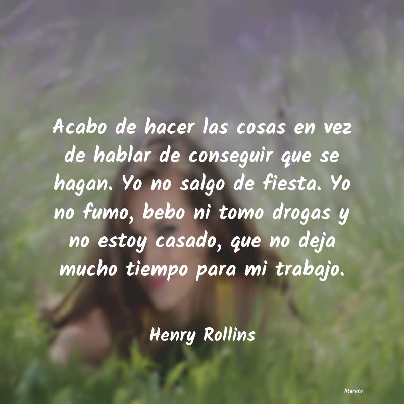 Frases de Henry Rollins