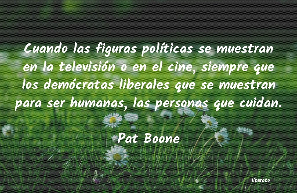 frases de Pat Boone