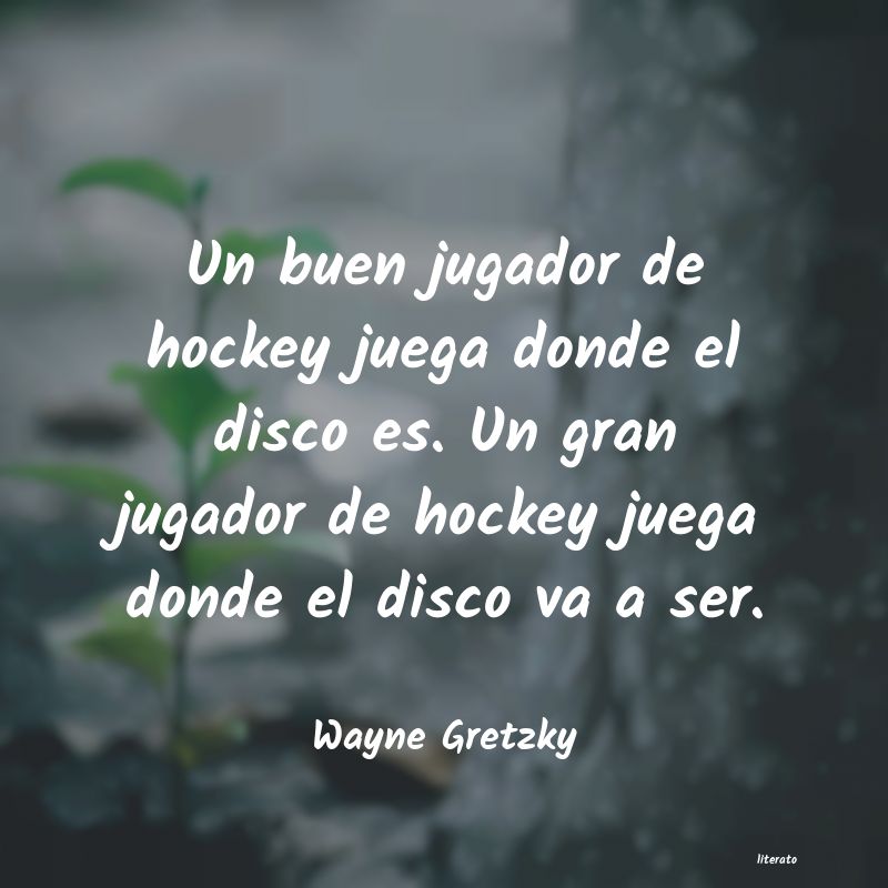frases de Wayne Gretzky