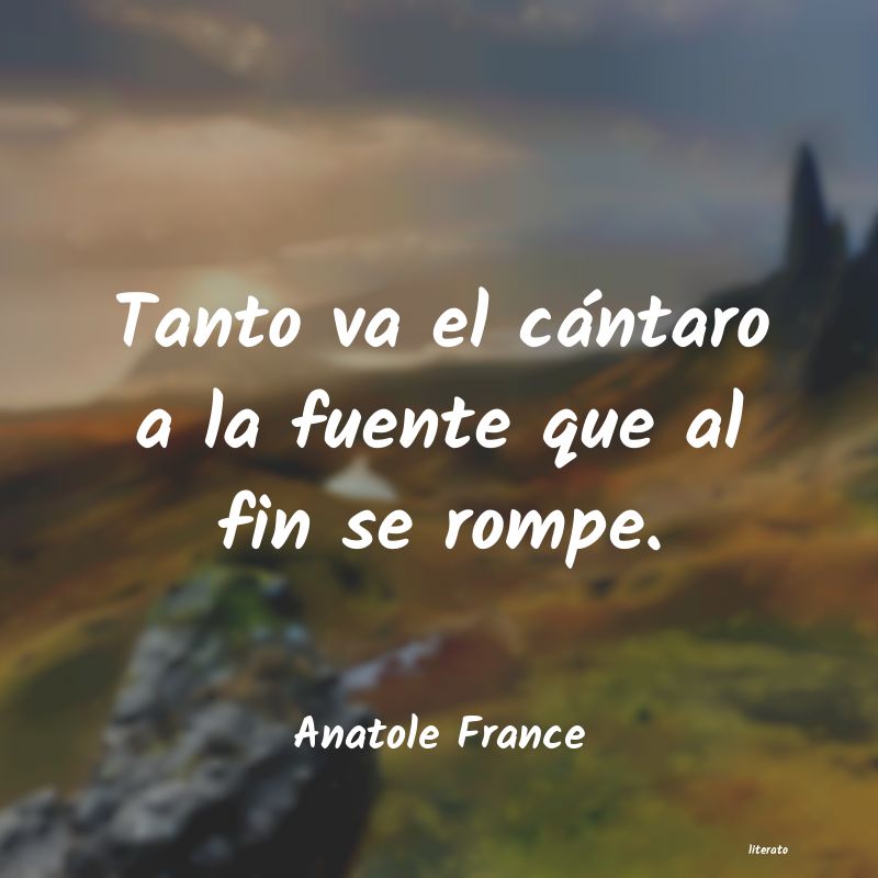 Frases de Anatole France