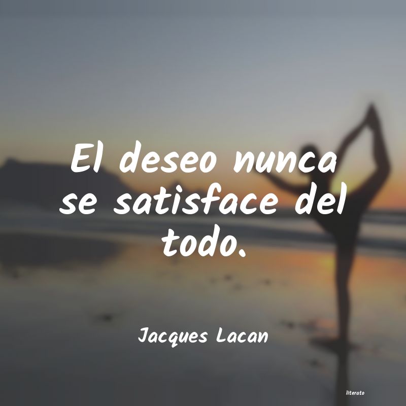 Frases de Jacques Lacan