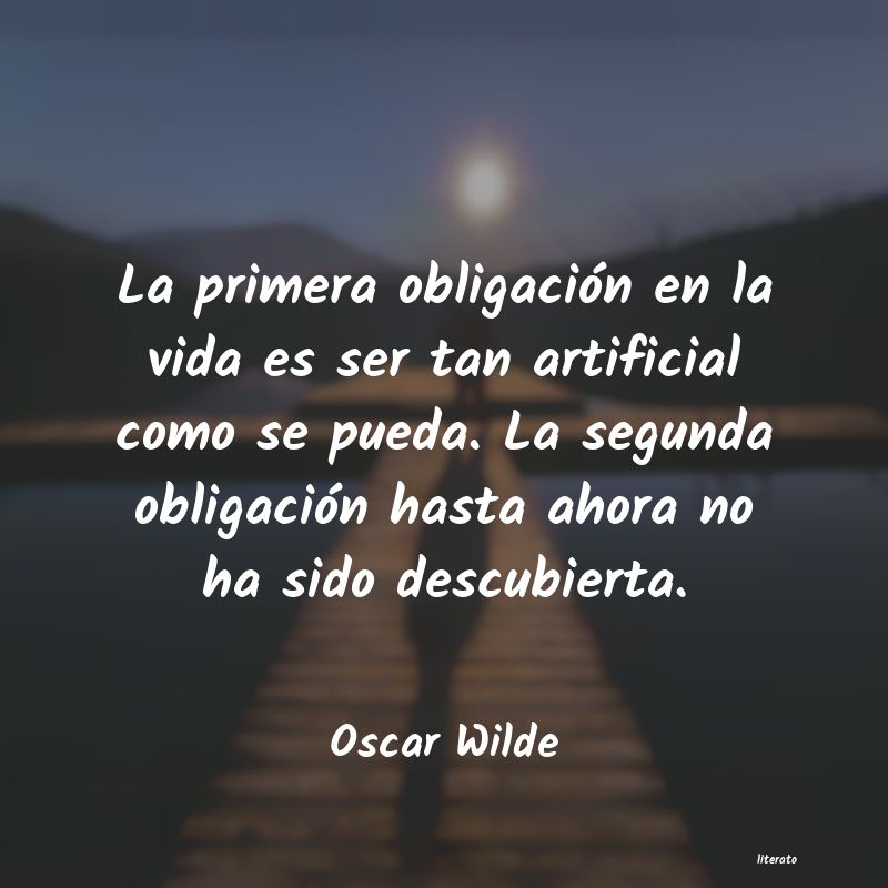 Frases de Oscar Wilde