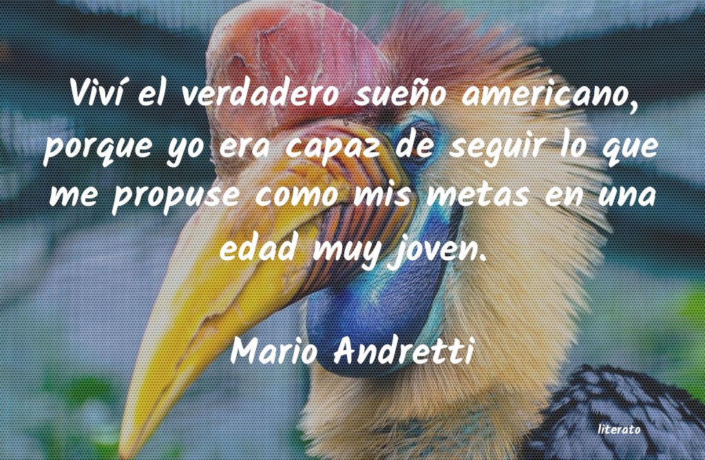 Frases de Mario Andretti