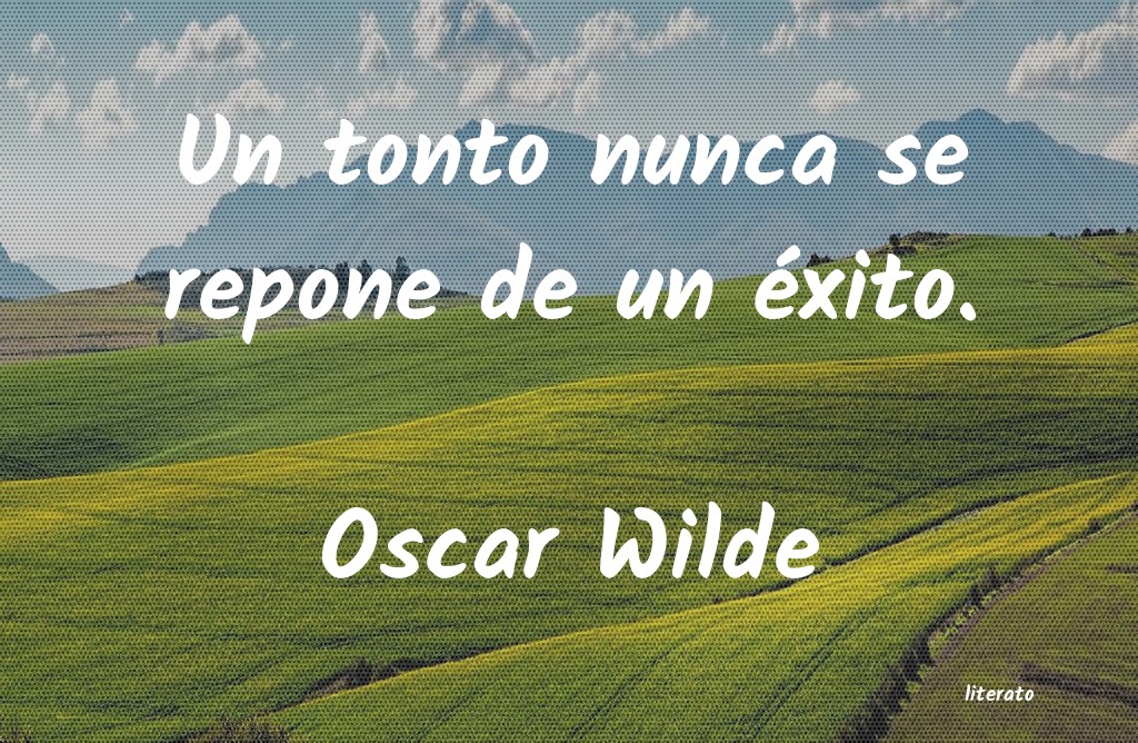 Frases de Oscar Wilde