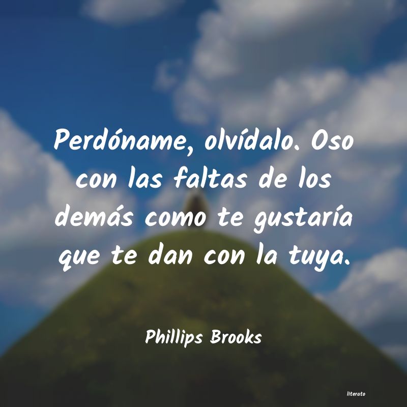 frases de Phillips Brooks