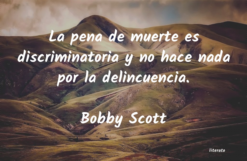 Frases de Bobby Scott