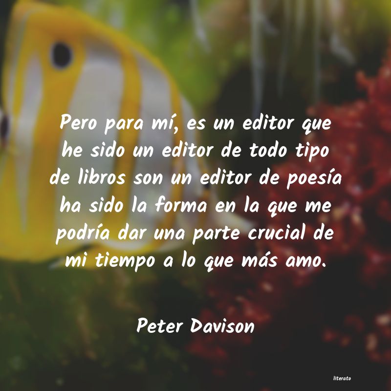 Frases de Peter Davison