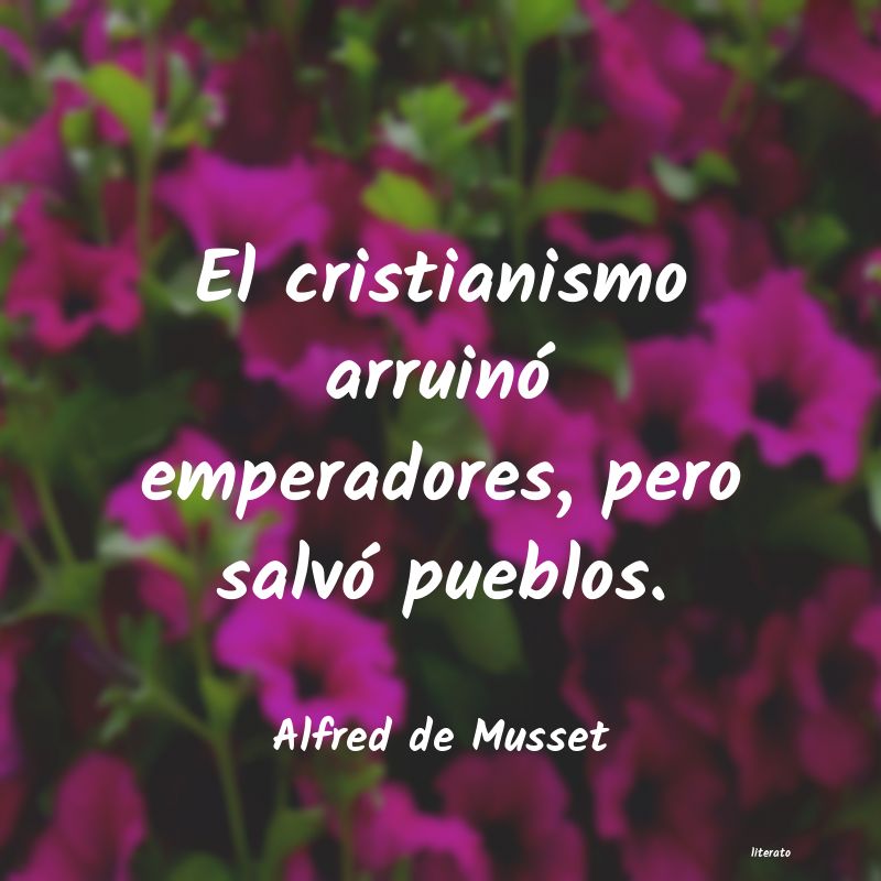 frases de Alfred de Musset